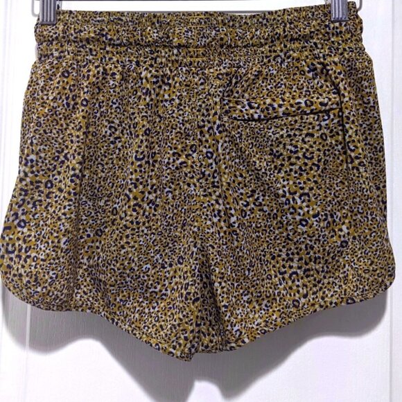 Seafolly | Spirit Animal Board Short in Gold/Blue leopard - Picture 3 of 11